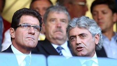 The candidates for the role at Tottenham include Franco Baldini, right, a former assistant to Fabio Capello for England.