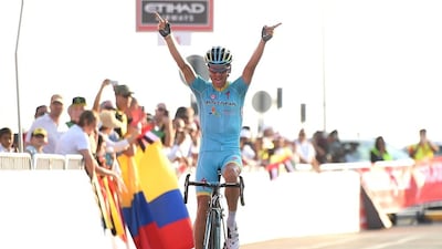 Tanel Kangert will return to the Abu Dhabi Tour with Astana Pro Team aiming to retain the overall title he won last year. Tom Dulat / Getty Images