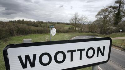 The village of Wootton, where businessman Arif Naqvi has his Wootton Place estate. Stephen Lock for The National