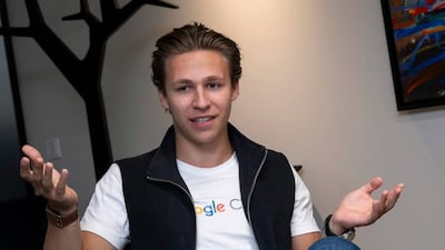 William Lindholm, founder of Daymaker. Photo: Ivan Kverme