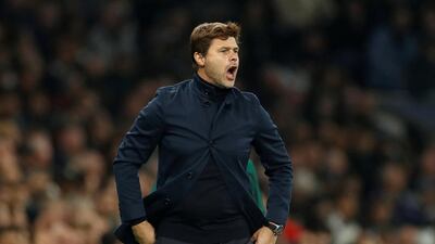 Mauricio Pochettino will take Tottenham to Anfield aiming to end Liverpool's unbeaten start to the season. Reuters
