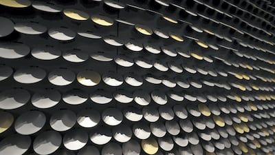 The assembly took three weeks to complete. Chris Whiteoak / The National