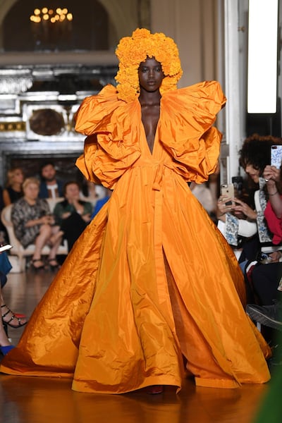 Valentino haute couture autumn/winter 2018/2019. Courtesy Getty