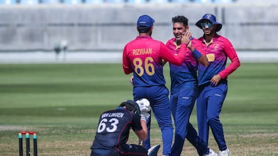 UAE bowled out Namibia for just 91 in Dubai