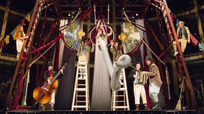 Handout photos from the production of Hetty Feathers in Dubai fro May 14 to 16, 2014.CREDIT: Courtesy Hetty Feathers