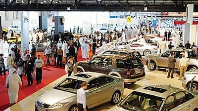 At the last Dubai International Motor Show in 2007, it's estimated that 25 per cent of the visitors were involved in the car industry. This year, organisers expect more than 100,000 visitors in total.
