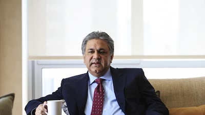 Abraaj Group founder Arif Naqv. Sarah Dea/The National