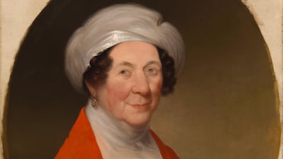 4. Dolley Payne Todd Madison, depicted in a painting by William S Elwell, was the wife of James Madison. She served as First Lady between 1809 and 1817. Wikimedia Commons.