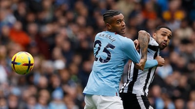 Manuel Akanji 8: Often looked in complete control, bullying Callum Wilson at times and showing great anticipation to cut out Guimaraes’ pass into the box. Reuters