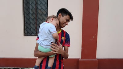 Zaven Gasper, one of few Indian-Armenians, with Vartan. Jenny Gustafsson