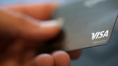 Visa's first-quarter revenue increased 12 per cent on an annual basis to $7.9 billion. AP