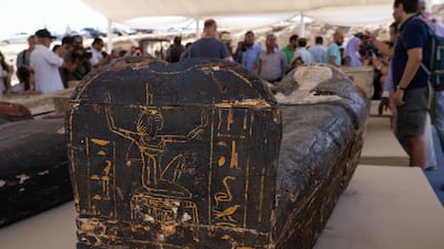 An Egyptian archaeological mission has completed its fourth excavation of the site since April 2018 and will conduct a fifth in September after the hot summer months. Mahmoud Nasr / The National