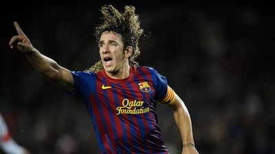 Former Barcelona and Spain captain Carles Puyol has lent his services to the Du Football Champions finals. Courtesy Du Football Champions