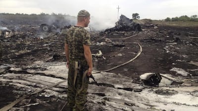 Pro-Russian rebels fighting central Kiev authorities claimed on Thursday that the Malaysian airline that crashed in Ukraine had been shot down by a Ukrainian jet. Maxim Zmeyev/Reuters