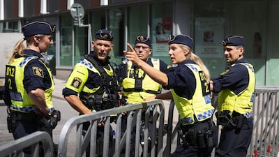 Swedish police granted a permit for a protest outside the parliament in Stockholm. Getty Images
