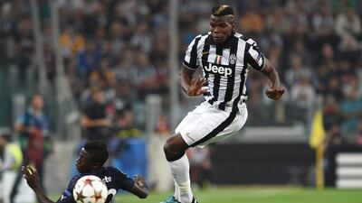 Paul Pogba and Juventus reached the 2015 Champions League final, where they lost to Barcelona 3-1. Valerio Pennicino / Getty Images