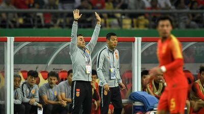 China's new manager Fabio Cannavaro made a disappointing start after losing their China Cup match against Thailand in Nanning on Thursday. AFP