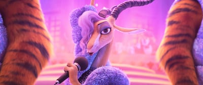 Singer Shakira plays a Gazelle in the film. Photo: Disney
