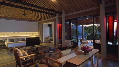 The pool pavilion at Amano’i in Nha Trang, Vietnam. Courtesy Aman Resorts