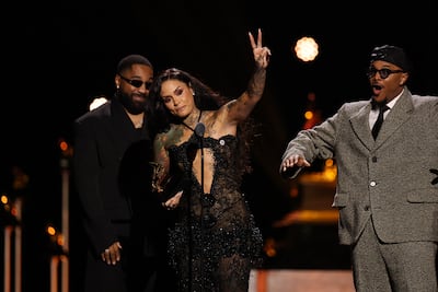 Kehlani won Best R&B Performance and Best R&B Song for Folded. Reuters