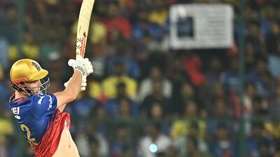 Bengaluru's Cameron Green plays a shot during his innings of 38 not out off 17 balls. AFP