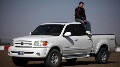 Martin Fullard has traded his nifty Ford Focus for a more robust Toyota Tundra, which he says is a perfect vehicle for the UAE's motorways.