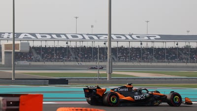 Final practice session for the Abu Dhabi Grand Prix 2025. All images Chris Whiteoak / The National