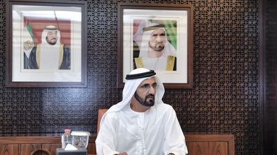 Sheikh Mohammed bin Rashid, the Vice President and Ruler of Dubai, said 55,000 people were polled for their opinion on 30 government agencies. Wam