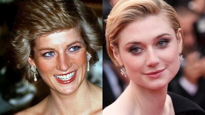 Elizabeth Debicki, right, will portray the late Princess Diana in the final two seasons of 'The Crown'. Getty Images