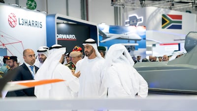 Sheikh Mohamed bin Zayed visits Umex on Monday.