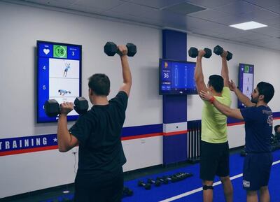 F45's training session in Baghdad, Iraq. F45 Training Karrada