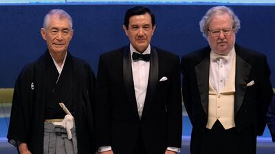 Tasuku Honjo (L) of Japan and James P Allison (R) of the US won the 2018 Nobel Medicine Prize for research that has revolutionised the treatment of cancer. Sam Yeh / AFP