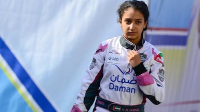 Hamda Al Qubaisi. Photo Courtesy / Abu Dhabi Racing