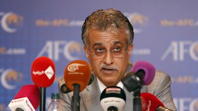 Sheikh Salman Bin Ebrahim Al Khalifa has received the unanimous backing of all AFC members in his bid to become the next Fifa president. Bazuki Muhammad / Reuters