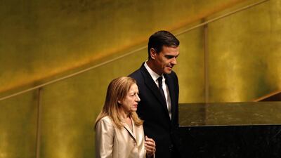 President of Spain Pedro Sanchez Perez-Castejon. EPA