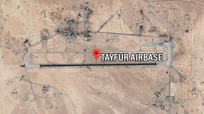 Tayfur Airbase in Syria. Courtesy Google