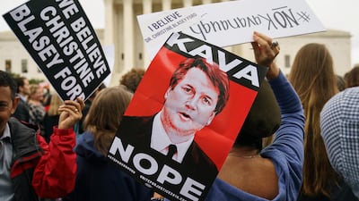 A second allegation of sexual misconduct emerged against Judge Brett Kavanaugh on Sunday. AP