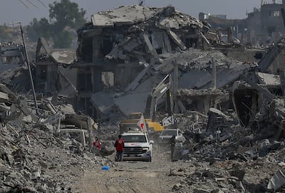 Hamas says it is working as quickly as possible under difficult conditions to find the bodies of Israeli hostages in Gaza. EPA