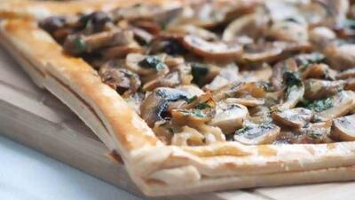 Mushroom tart (Courtesy Scott Price)