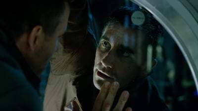 Ryan Reynolds, left, and Jake Gyllenhaal in Life. Columbia Pictures-Sony via AP