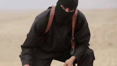Mohammed Emwazi hid behind the nickname Jihadi John in Syria. Children of ISIS British extremists such as him trapped in Syria could become 'serious terrorists', a former judge has warned