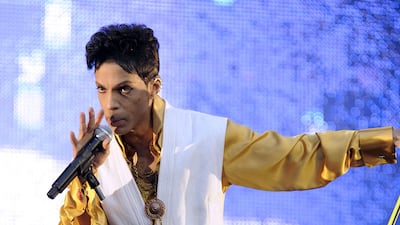 Prince was at the peak of his fame when he changed his name to an elaborate symbol that meant love. AFP