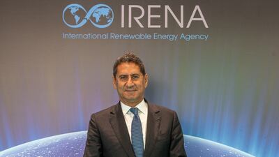 International Renewable Energy Agency director general Francesco La Camera. Photo: Vidhyaa Chandramohan/The National
