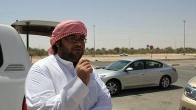 Saif al Hajeri, 23, says that, despite a lack of malls in the area, Al Yahar has a larger population than most would imagine and he thinks the buses would be beneficial to many people.