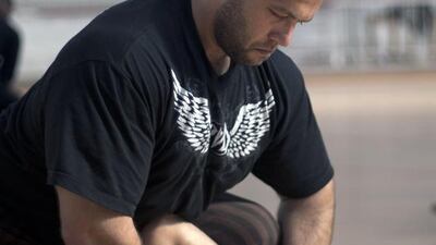 “I used to serve in the Qatari army and I do Taekwondo so this job is good for me,” said Hassan Al Shourbaji from the northern Gaza town of Jabaliya, who serves as a group leader.