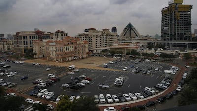 Rain clouds blanket Dubai. Ravindranath K / The National