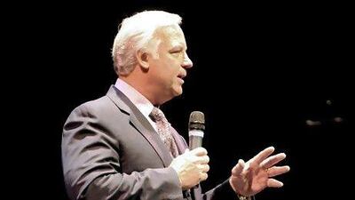 Jack Canfield will speak about "success principles" in Dubai on Tuesday.Vivien Killilea / WireImage