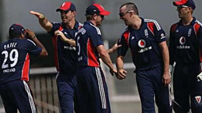 Graeme Swann, second right, has been named in the 12-man squad to face India in the third one-day international in Kanpur.