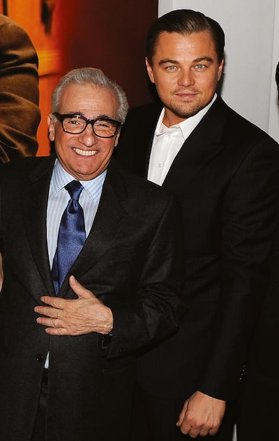 Director Martin Scorsese and actor Leonardo DiCaprio are collaborating on new television show 'The Devil in the White City'. Getty Images