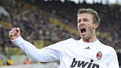David Beckham has got his wish to remain with AC Milan until the end of the Serie A season.